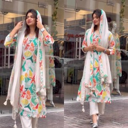 Perfect punjabi suit for party function